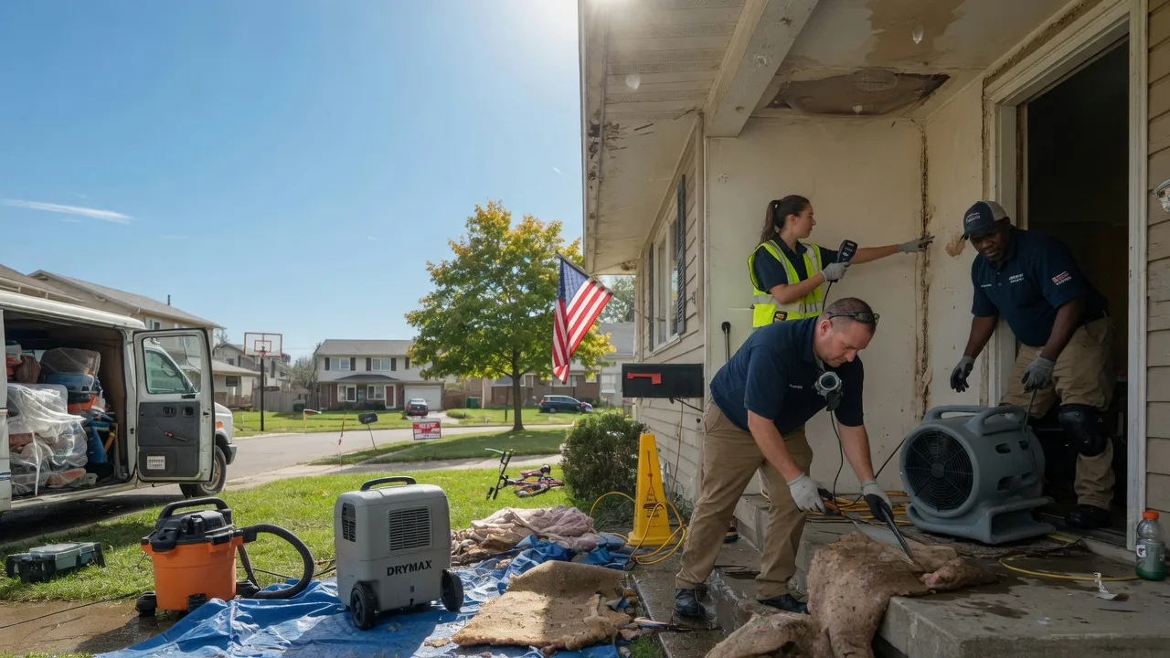 Water Damage Restoration in Doylestown, OH near me